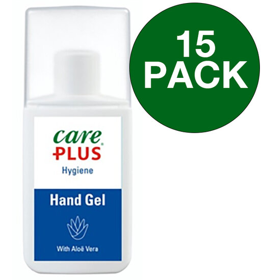 15x Care Plus reinigende handgel - Hygiëne gel - 75 ml