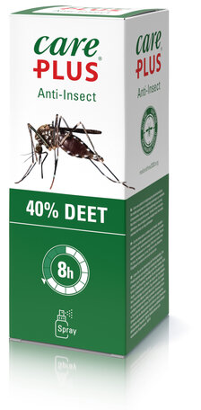 5x Care Plus Deet 40% spray 200 ml - Voordeelverpakking