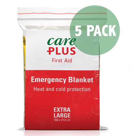 5X Care Plus Reddingsdeken - Voordeelverpakking