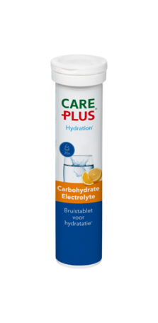 Care Plus Carbohydrate Electrolyte bruistablet - Sinaasappelsmaak - 20 stuks