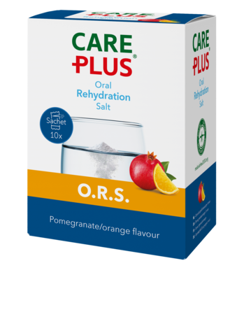 Care Plus O.R.S. - Granaatappel / Sinaasappel - 10 zakjes