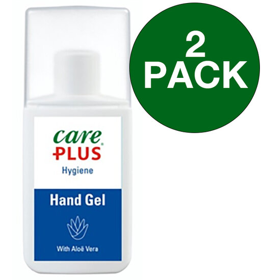 2x Care Plus reinigende handgel - Hygiene gel - 75 ml
