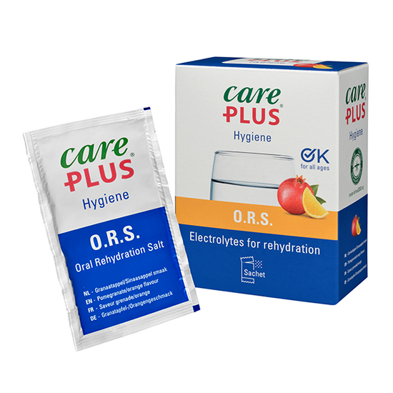 Care Plus O.R.S. - Granaatappel - Sinaasappel - 10 zakjes