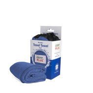 Care Plus Travel Towel Microfibre Small - Blauw afbeelding